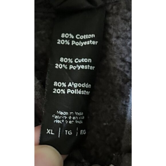 BodyArmor SportWater Mens Zip-Up Hoodie Sweatshirt XL Dark Gray Embroidered Logo - Picture 3 of 4